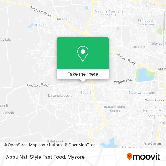 Appu Nati Style Fast Food map