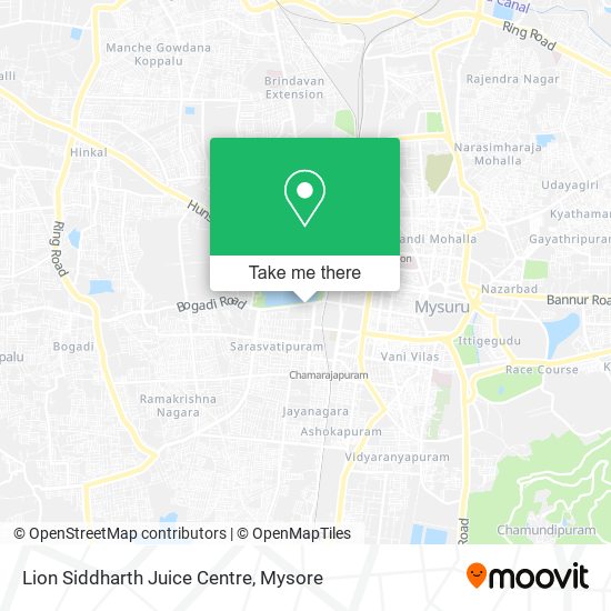 Lion Siddharth Juice Centre map
