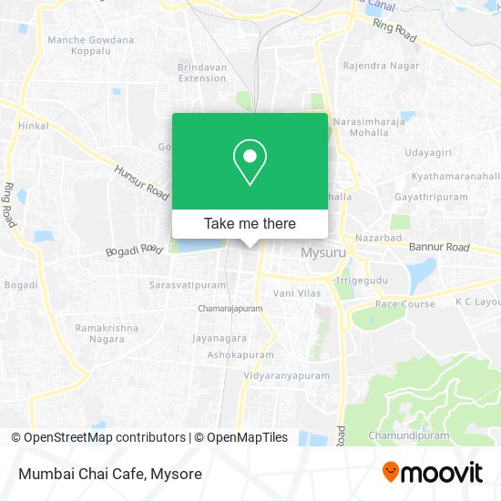 Mumbai Chai Cafe map