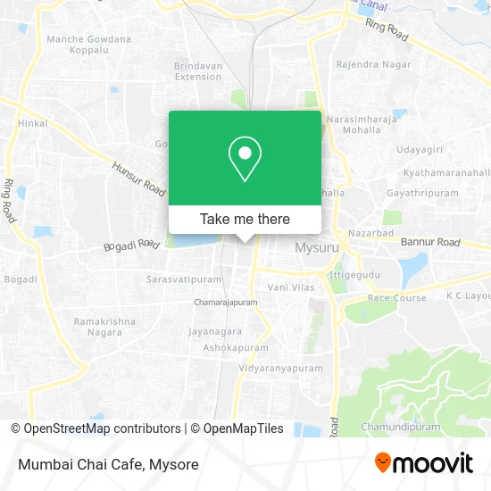 Mumbai Chai Cafe map