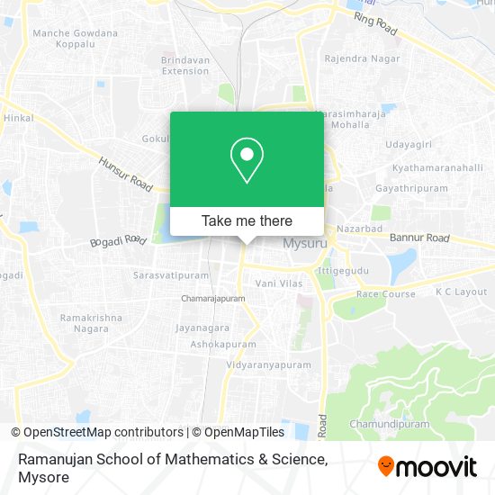 Ramanujan School of Mathematics & Science map
