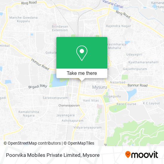 Poorvika Mobiles Private Limited map