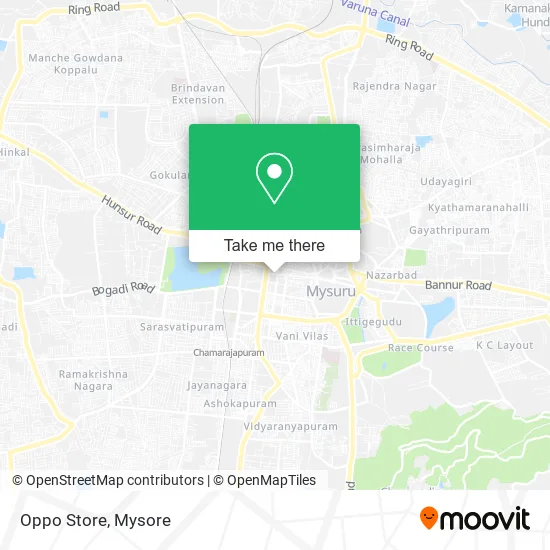 Oppo Store map