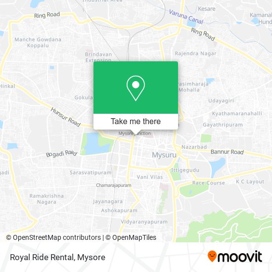 Royal Ride Rental map