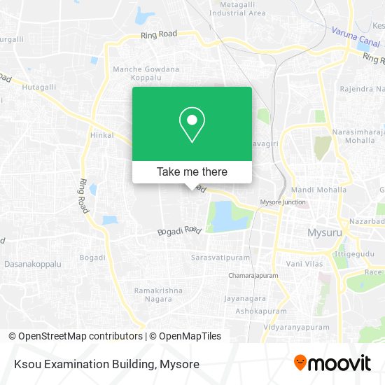 Ksou Examination Building map