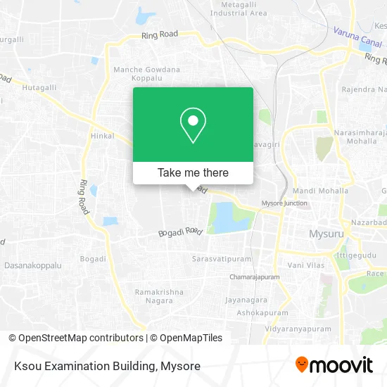 Ksou Examination Building map