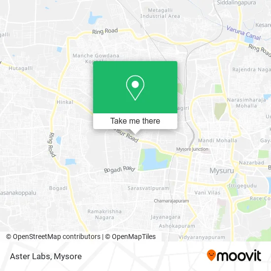 Aster Labs map