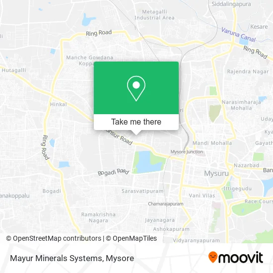 Mayur Minerals Systems map