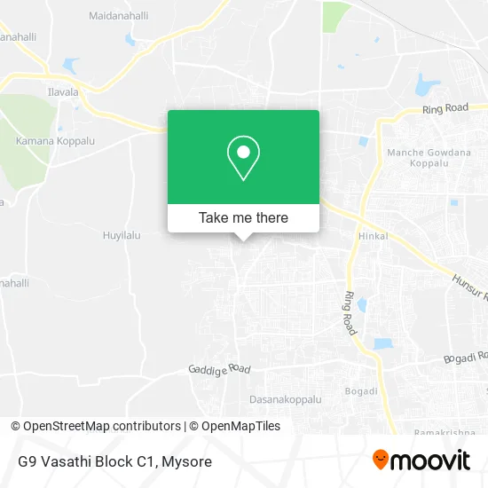 G9 Vasathi Block C1 map