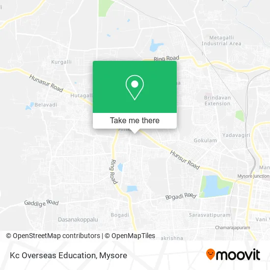 Kc Overseas Education map