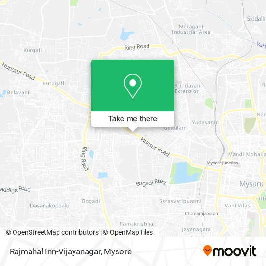Rajmahal Inn-Vijayanagar map