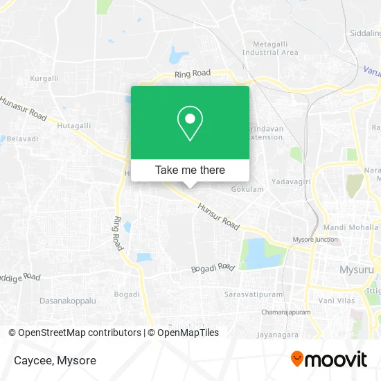 Caycee map