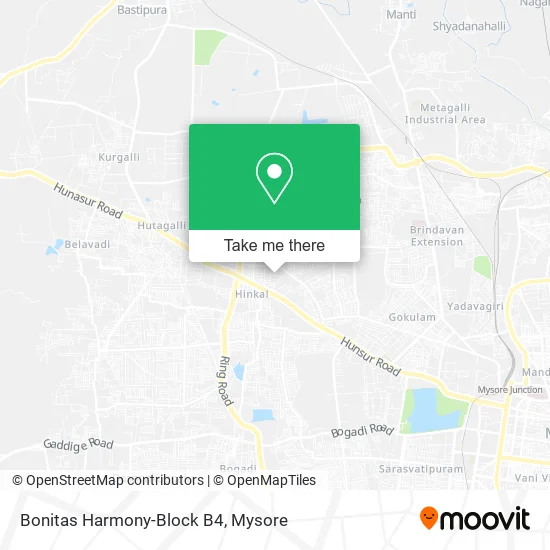 Bonitas Harmony-Block B4 map