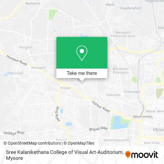 Sree Kalanikethana College of Visual Art-Auditorium map