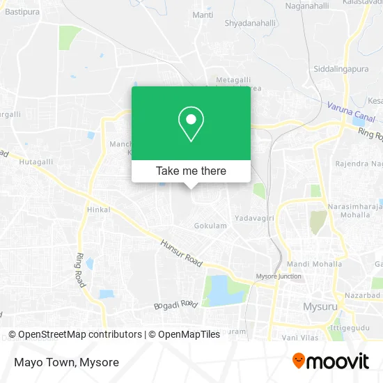 Mayo Town map