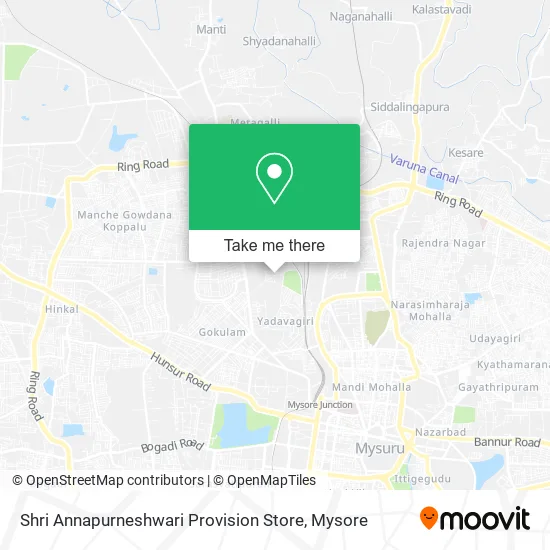 Shri Annapurneshwari Provision Store map