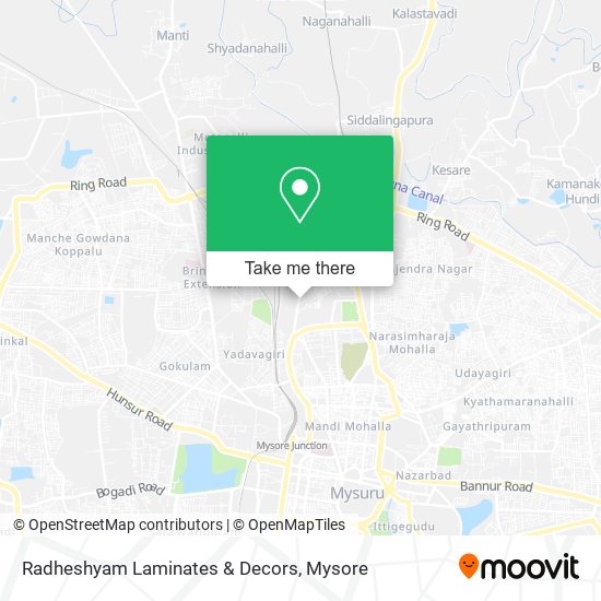 Radheshyam Laminates & Decors map