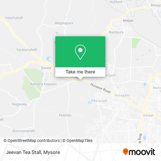 Jeevan Tea Stall map