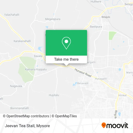 Jeevan Tea Stall map
