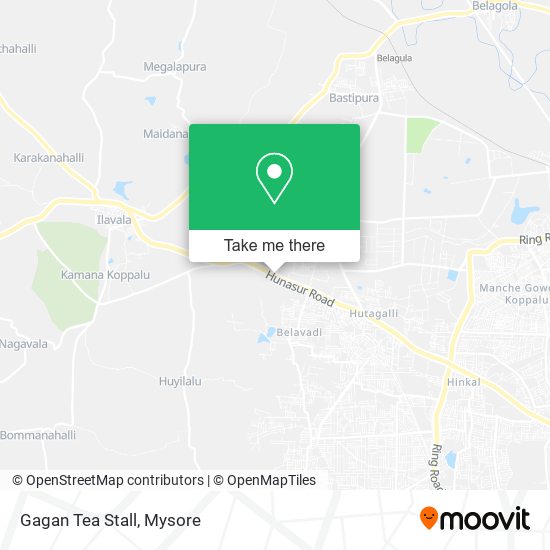 Gagan Tea Stall map