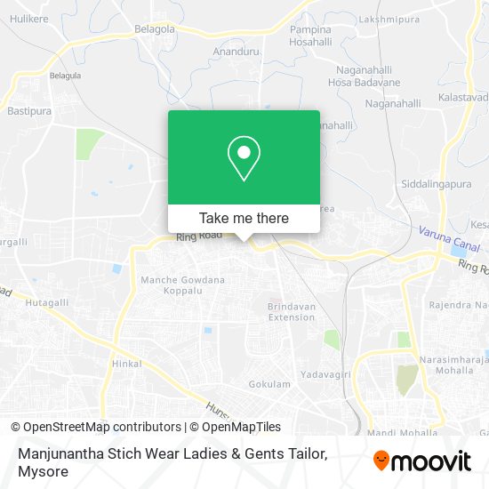 Manjunantha Stich Wear Ladies & Gents Tailor map