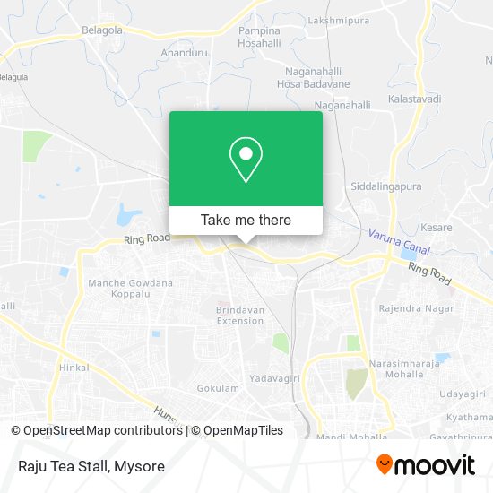 Raju Tea Stall map