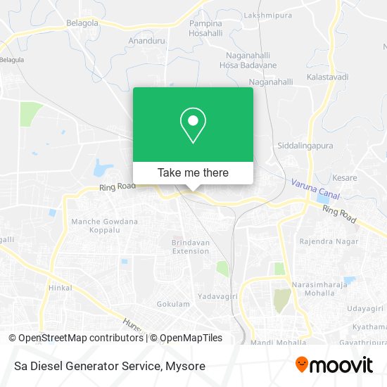 Sa Diesel Generator Service map