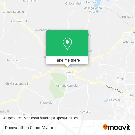 Dhanvanthari Clinic map