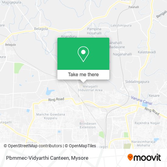Pbmmec-Vidyarthi Canteen map