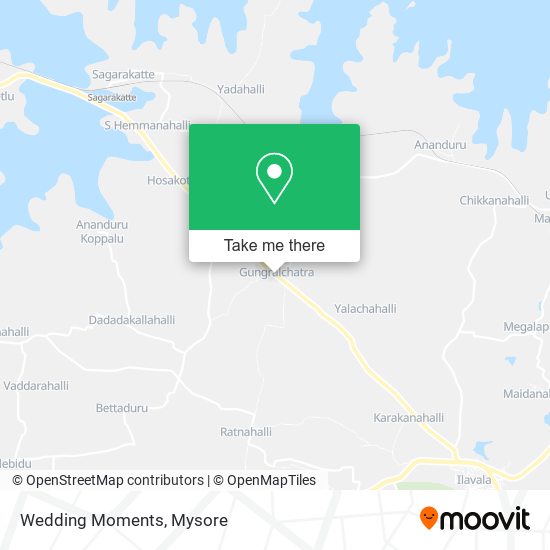 Wedding Moments map