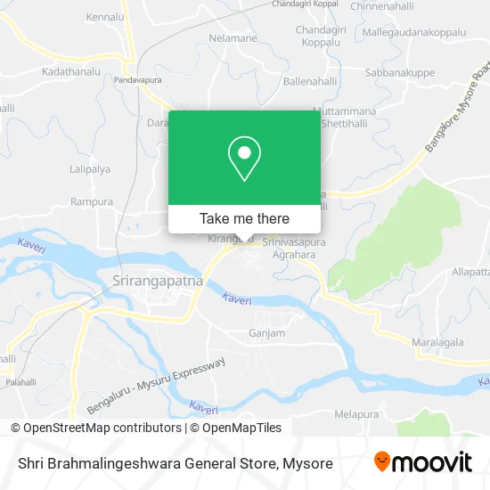 Shri Brahmalingeshwara General Store map