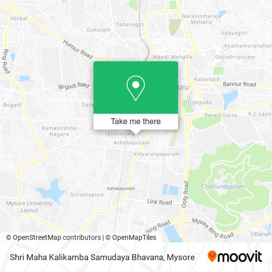 Shri Maha Kalikamba Samudaya Bhavana map