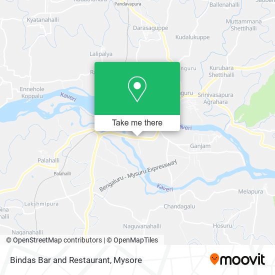 Bindas Bar and Restaurant map
