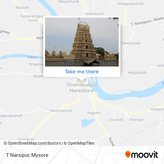 T Narsipur map
