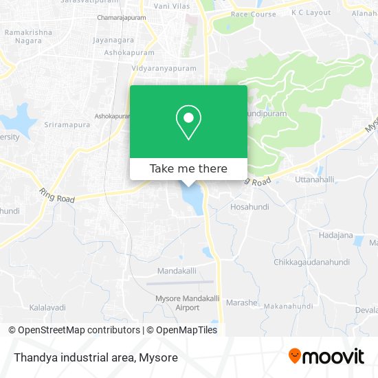 Thandya industrial area map