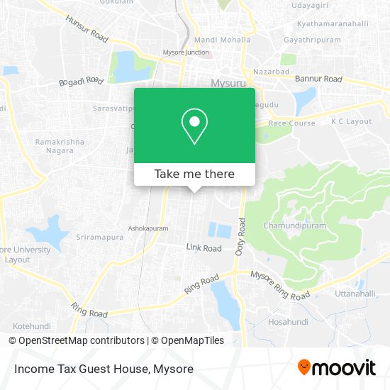 Income Tax Guest House map