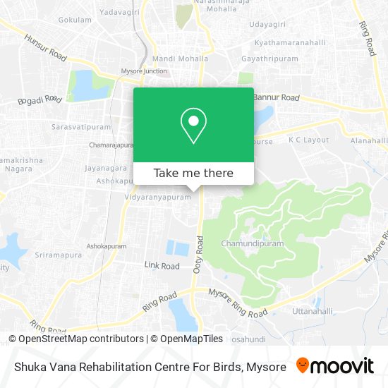 Shuka Vana Rehabilitation Centre For Birds map