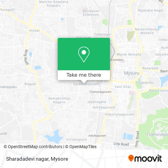 Sharadadevi nagar map