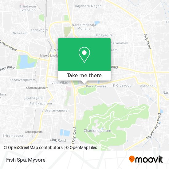 Fish Spa map