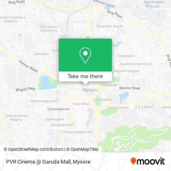 PVR Cinema @ Garuda Mall map