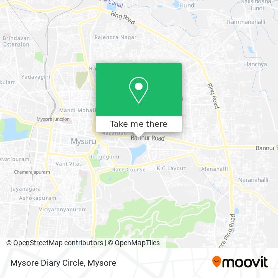 Mysore Diary Circle map