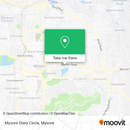 Mysore Diary Circle map