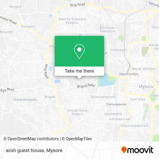 aiish guest house map