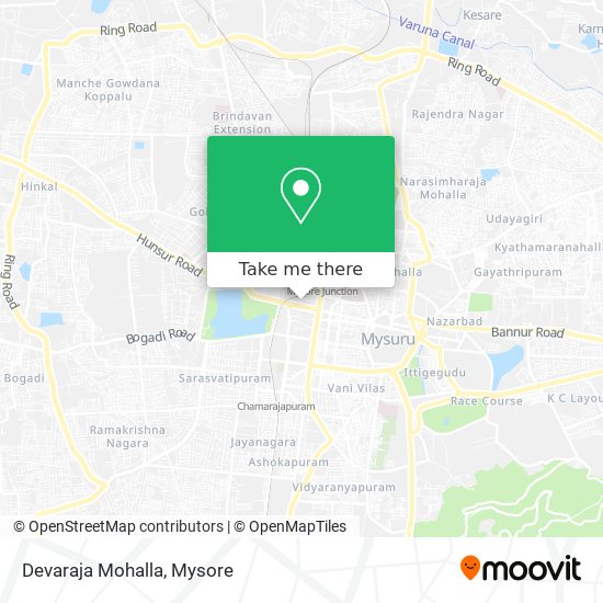 Devaraja Mohalla map