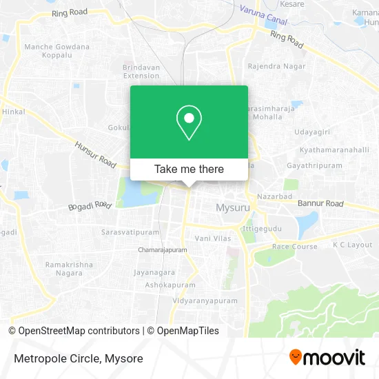 Metropole Circle map