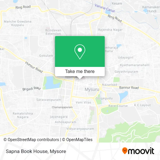 Sapna Book House map
