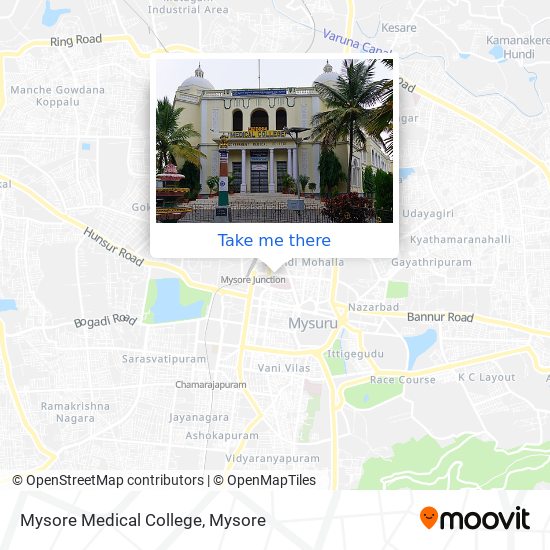 Mysore Medical College map