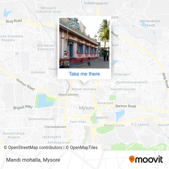 Mandi mohalla map