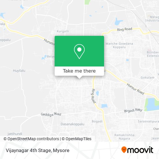 Vijaynagar 4th Stage map