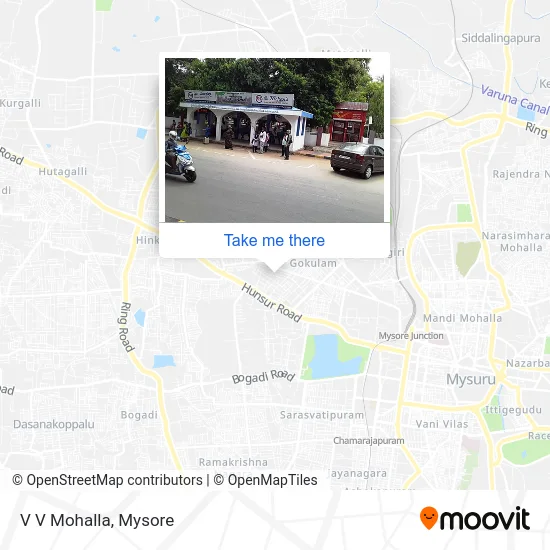V V  Mohalla map